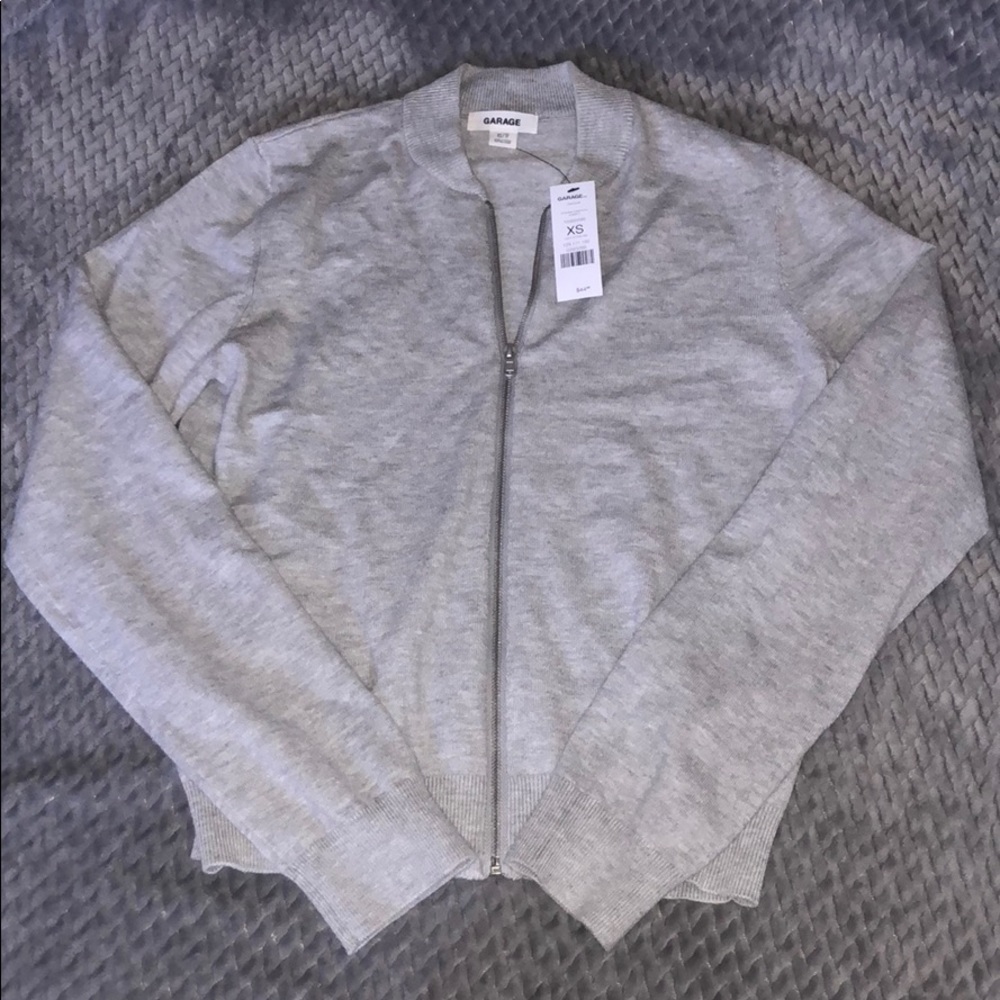 Garage Sweater Bomber